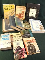 Group Of  Books - Solzhenitsyn, Ishi, Stephen Hawking, More  (57)