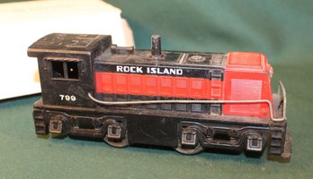 Antique Marx 'Rock Island' Locomotive #799  (64)