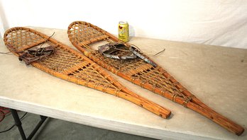 Antique Pair Snow Shoes - Tubbs,  10-47    (67)