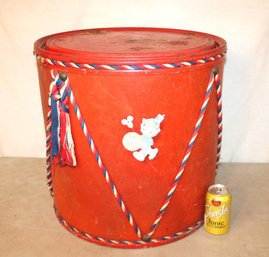 19x18H Metal Barrel Painted As Drum  (69)