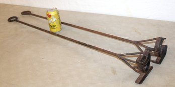 2 Antique Branding Irons, 36 Long   (74)