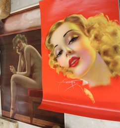 Vintage Pin-Up 2 Posters - 20x15' & 17x12'  (76)