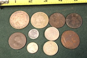 10 Foreign Coins  (79)