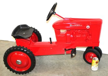Vintage McCormick Farmall Childs Pedal Tractor, 36x19H    (84)