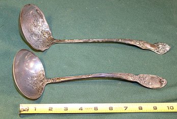 Beautiful Antique Kasser & Bros And Alvin Fancy Ladles, 10'   (8)