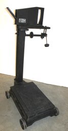 Antique  Spinks Scale Co., Fairbanks Bottom Farm Scale On Wheels,36x55H   (92)