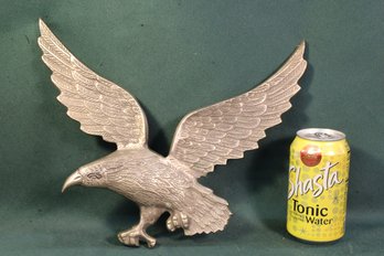Vintage Hanging Metal Eagle Sculpture, 12x12'  (94)