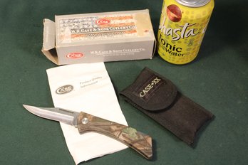 Case Knife, Mako Lockback Camo In Box W/Paperwork  (99)