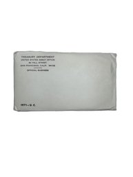 1971 US Mint Coin Set In Original Envelope Sealed