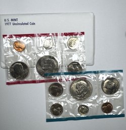 1977 US Mint Coin Set In Original Envelope