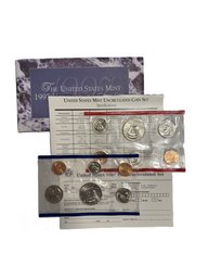 1997 US Mint Coin Set In Original Envelope And COA