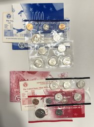 1999 US Mint Coin Set In Original Envelope And COA