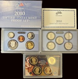 2010 US Proof Coin Set In Original Packaging And COA