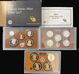 2011 US Proof Coin Set In Original Packaging And COA
