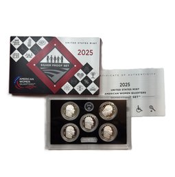 2025 US Silver Proof Coin Set In Original Packaging And COA LOT 39