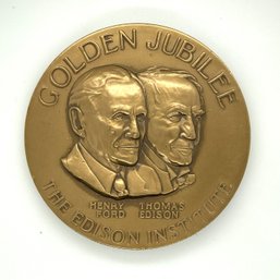 1979 The Edison Institute Golden Jubilee Greenfield Village Henry Ford Museum Bronze Medal