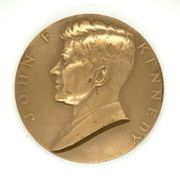 1961 John F Kennedy Inaugural Bronze Medal
