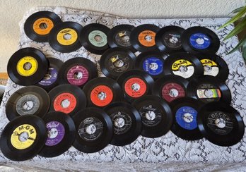 Vintage 45 RPM Vinyl Records ~ Columbia, Decca, Capitol, Mercury,  And Others