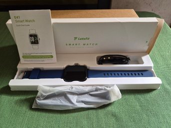 New Letsfit E41 Smart Watch With Fitness Tracker & Heart Rate Monitor