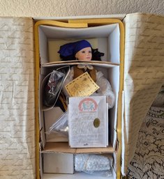 Vintage 'Grace O'Malley' Porcelain Pirate Doll From The World Gallery Collection, Produced In 1993.