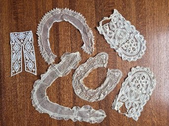 Antique Lace Accessories Collars & Decorative Trim Pieces ~ Victorian ~ Edwardian Era