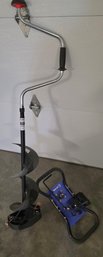 Clam Drill Auger Conversion Kit &  Ice Auger