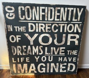 Big Inspirational Canvas