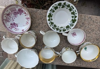 Meissen Cups And Saucers