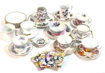 Vintage Tea Cups And Saucers