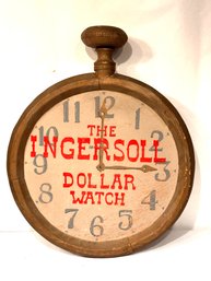Antique Ingersol Watch Sign