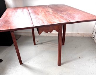 Antique Pine Drop Leaf Table
