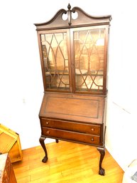 Vintage Desk W/hutch
