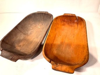 Antique Wood Trenchers