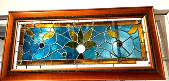 Vintage Stained Glass Window
