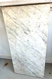 Antique White And Grey Marble Top