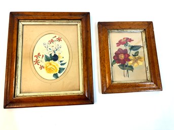 Vintage Framed Floral Prints