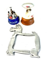 Snowglobes And Dog Frame