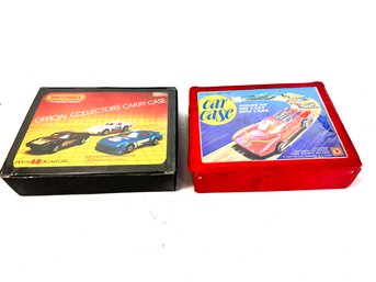 Vintage Match Box Cars In Collector Boxes
