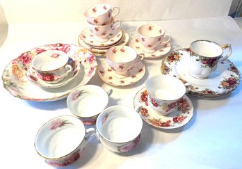 Vintage Tea Cups And Saucers