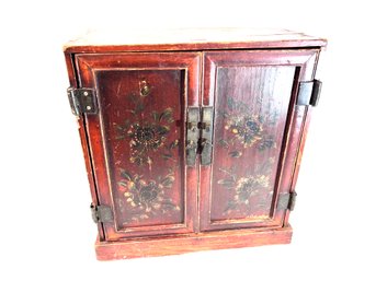 Antique Chinese Lacquer Cabinet