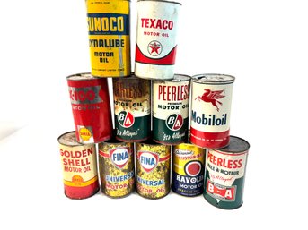 Vintage Oil Cans