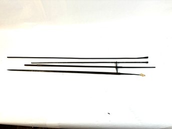 Vintage Brass Ramrods And Sword Blade