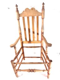 Vintage Highback Wooden Chair Frame