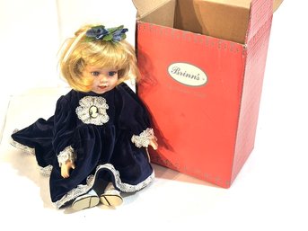 Vintage Brinn's Collectable Doll With Box