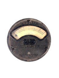 Vintage Weston Electrical Instrument Co Newark, NJ
