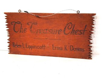 Vintage Wood Sign