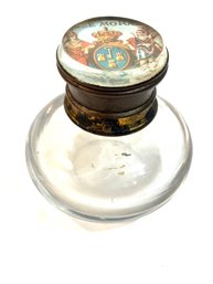 Vintage Glass Inkwell