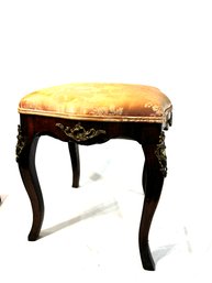 Vintage Upholstered Stool
