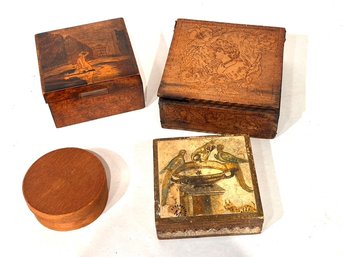 Vintage Wooden Boxes