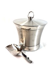 Stainless Steel Ice Bucket And Scoop